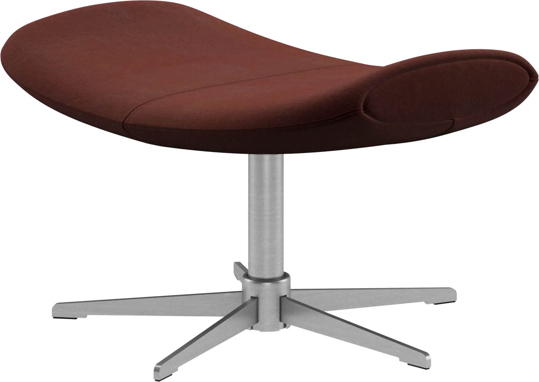 ボーコンセプト　boconcept ワインレッド 曲線デザイン オットマン 北欧 デザイナーアームチェア | フットスツール＆オットマン - レッド